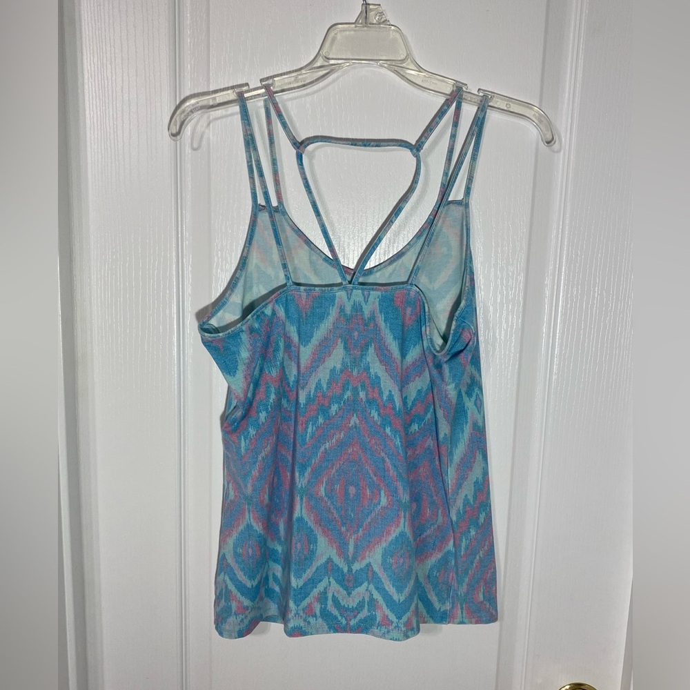 NWT Chaser Ikat Pattern Camisole, Triangular Back… - image 2